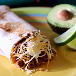 Chili Steak Burrito